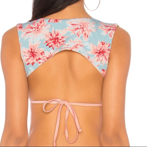 Frankie’s bikinis “Jessie” top in wildflower - Picture 3 of 5
